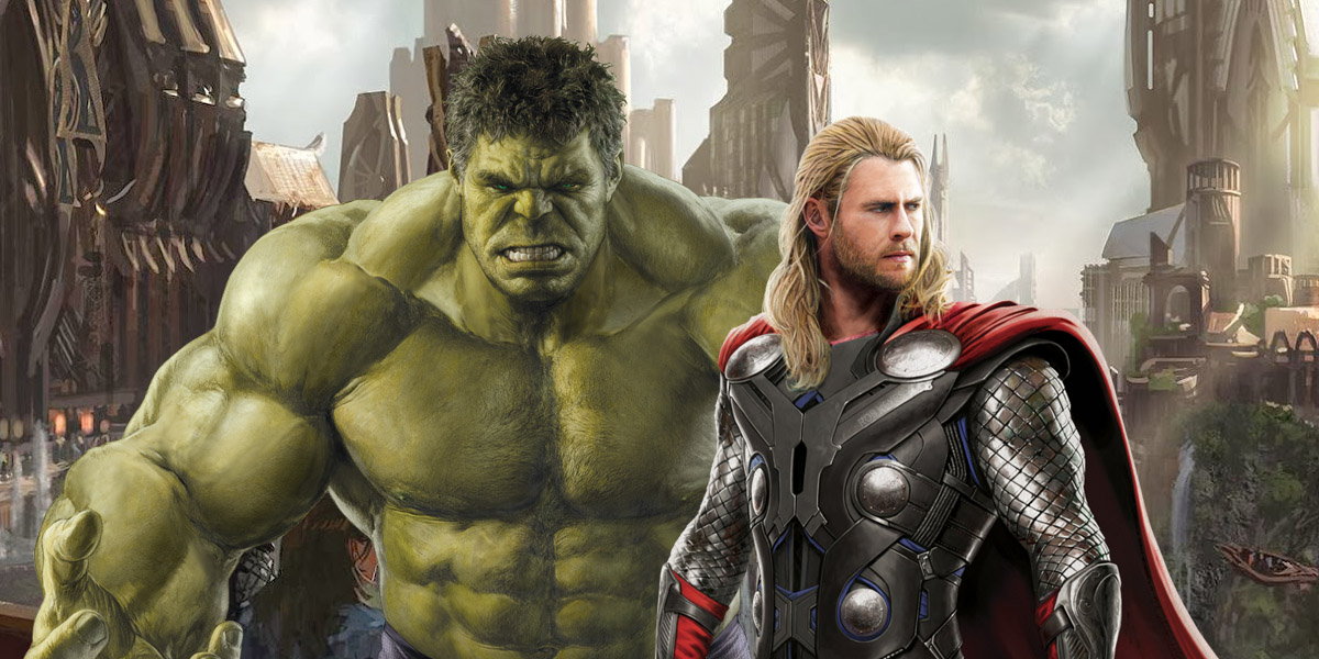 Thor Hulk Asgard Marvel
