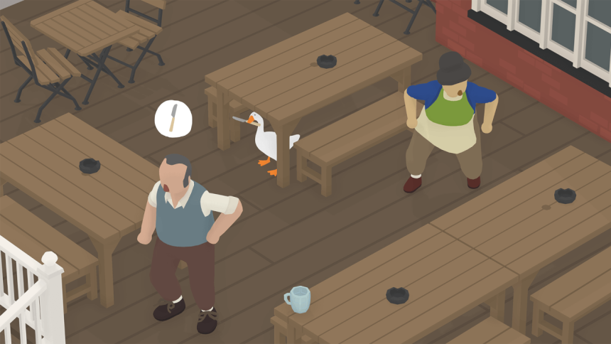 Untitled Goose Game kiemelet