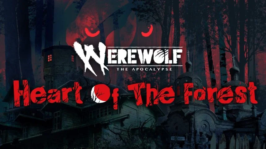 Werewolf The Apocalypse Heart of the Forest KV big logo scaled 1