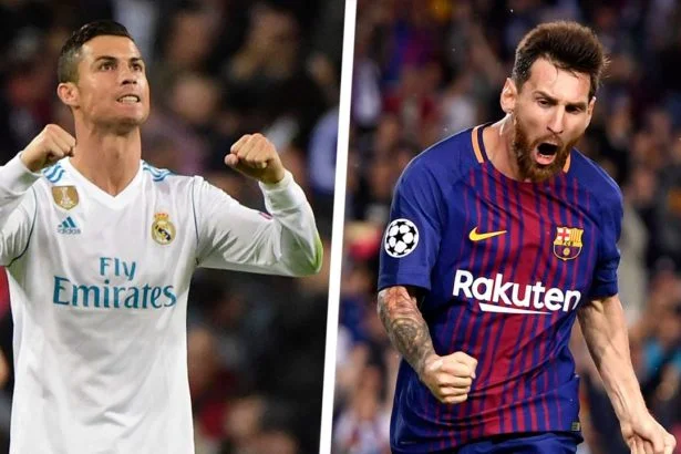 cristiano ronaldo real madrid lionel messi barcelona ymyrgnajley1pxwhv1d3gt7t mini