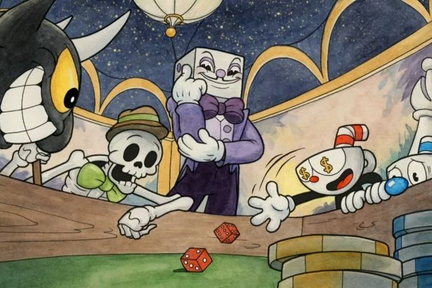 cuphead mugman king dice the devil a4224