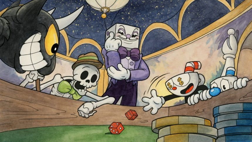 cuphead mugman king dice the devil a4224