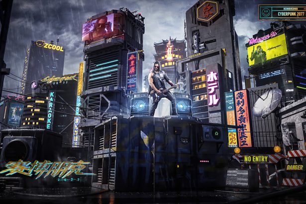 cyberpunk 2077 johnny silverhand playing guitar zj 1336x768 1