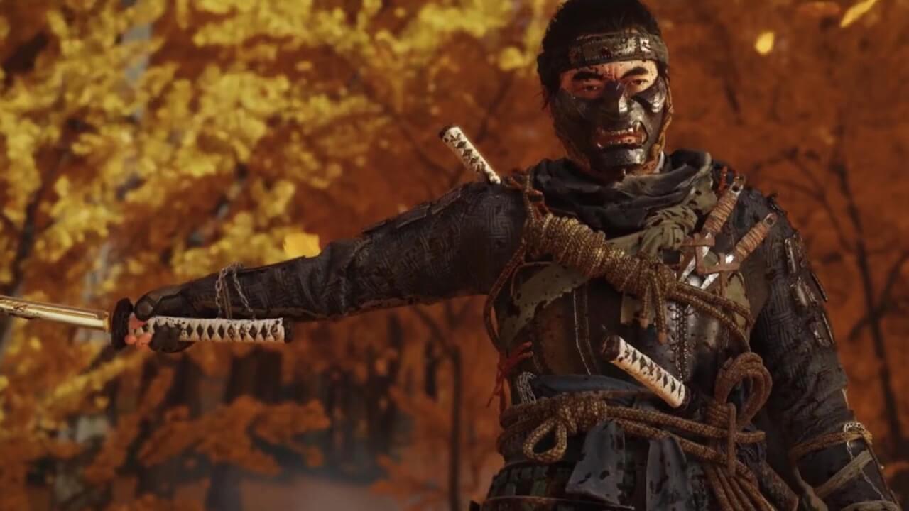 ghost of tsushima trailer ps4 game awards 2019 sucker punch sony