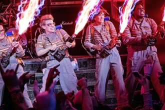 ghostbusters 2016 cast proton packs images