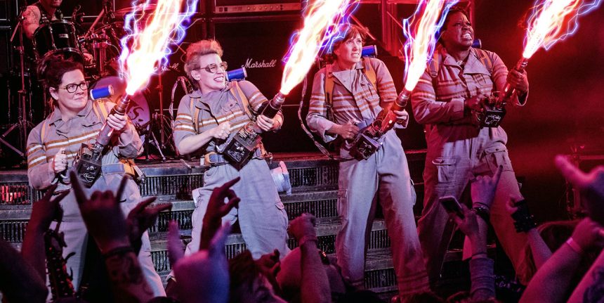 ghostbusters 2016 cast proton packs images