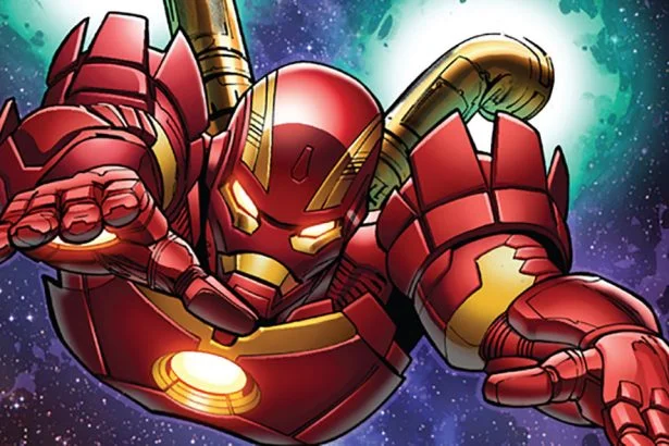 iron man deep space armor guardians of the galax mini
