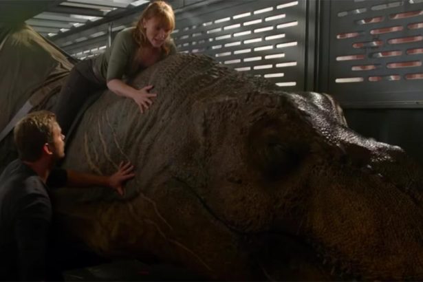 jurassic world trex mini