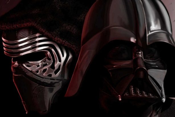 kylo ren darth vader mini