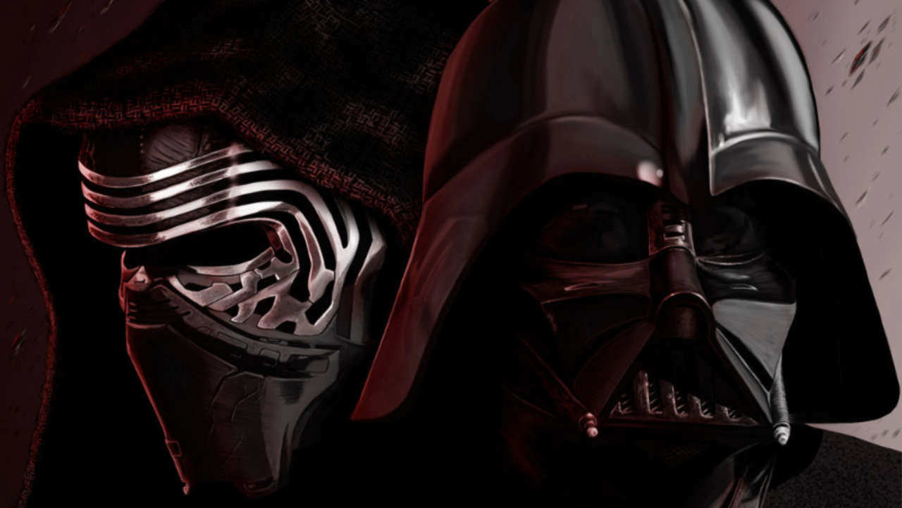 kylo ren darth vader mini