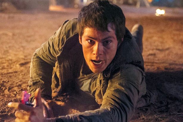 la et dylan o brien injured maze runner set 20160318