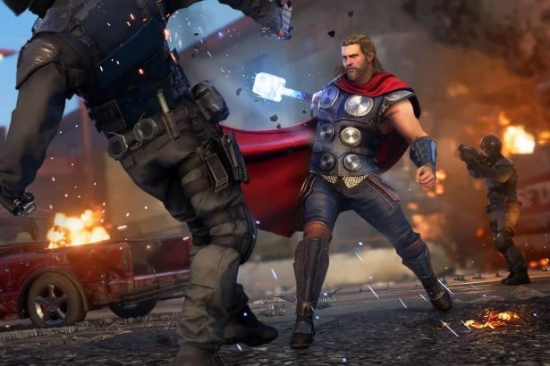 marvels avengers crystal dynamics thor