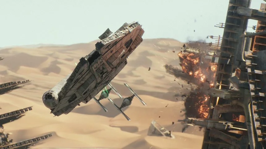 millennium falcon star wars mini
