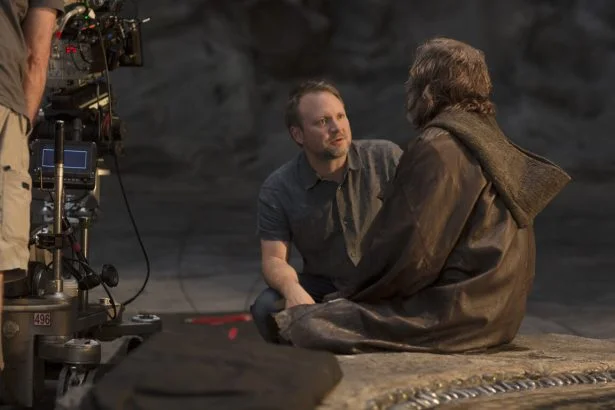 Rian Johnson Mark Hamill Star Wars