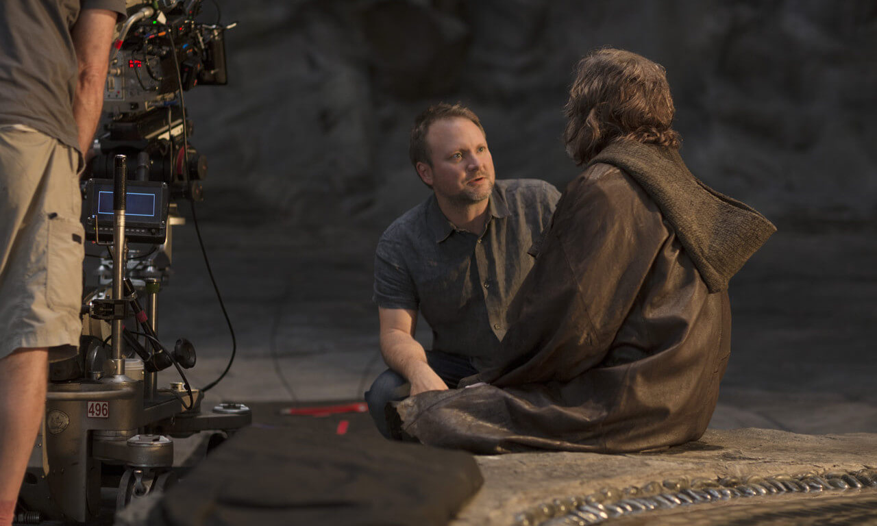 Rian Johnson Mark Hamill Star Wars