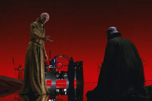 Snoke Kylo Ren