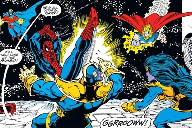 spider man infinity gauntlet 122451 mini