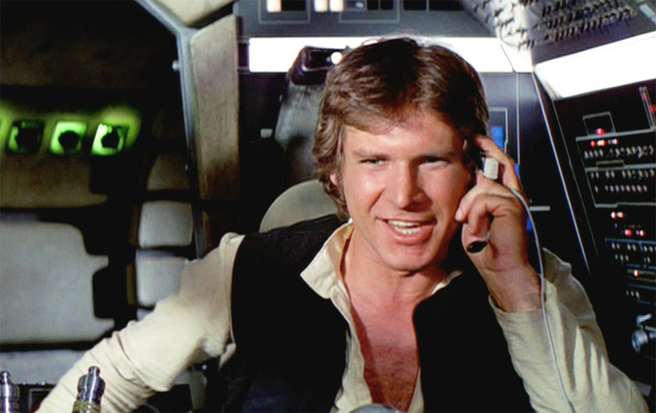 star wars han solo harrison ford mini