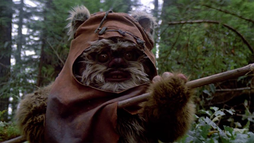 sw ewok Warwick Davis mini