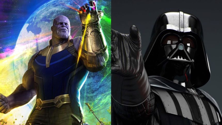 thanos dart vader mini