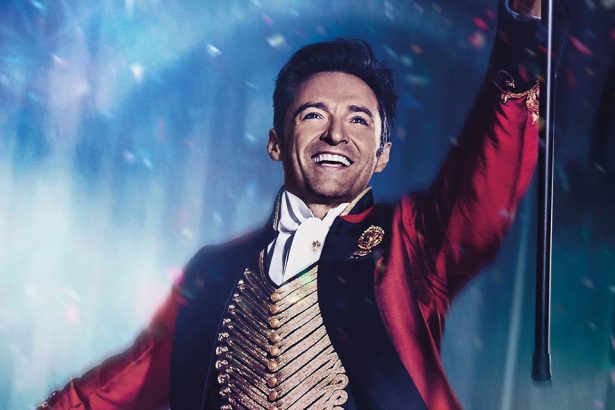 the greatest showman poster hugh jackman mini