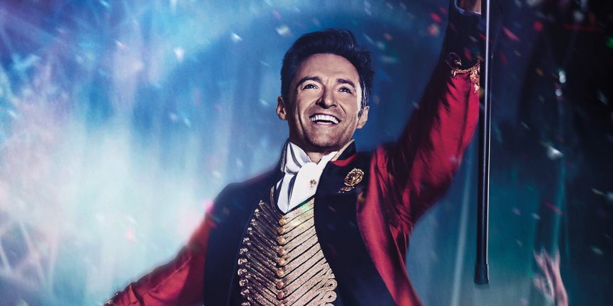 the greatest showman poster hugh jackman mini
