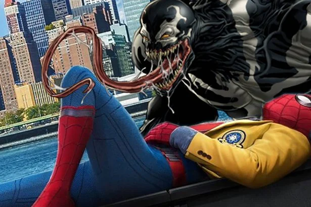 venom spiderman mini