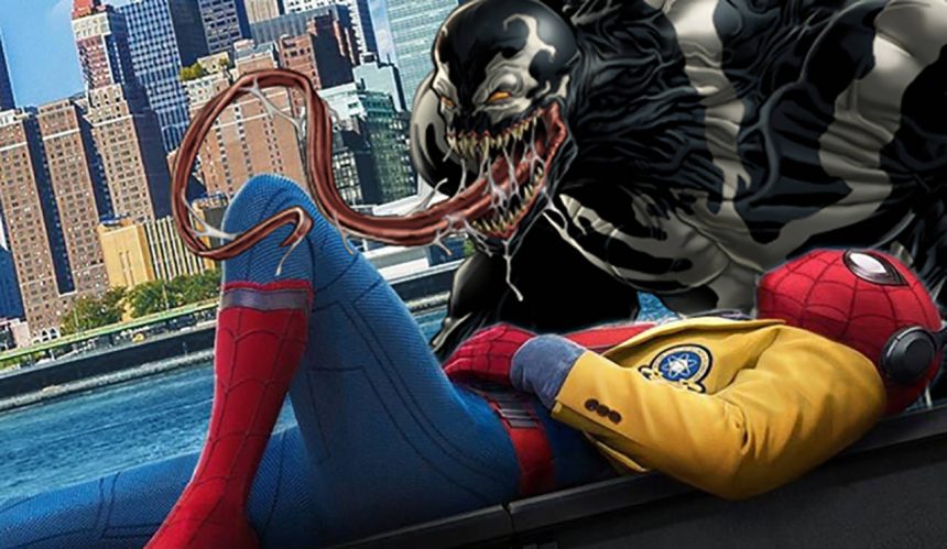 venom spiderman mini
