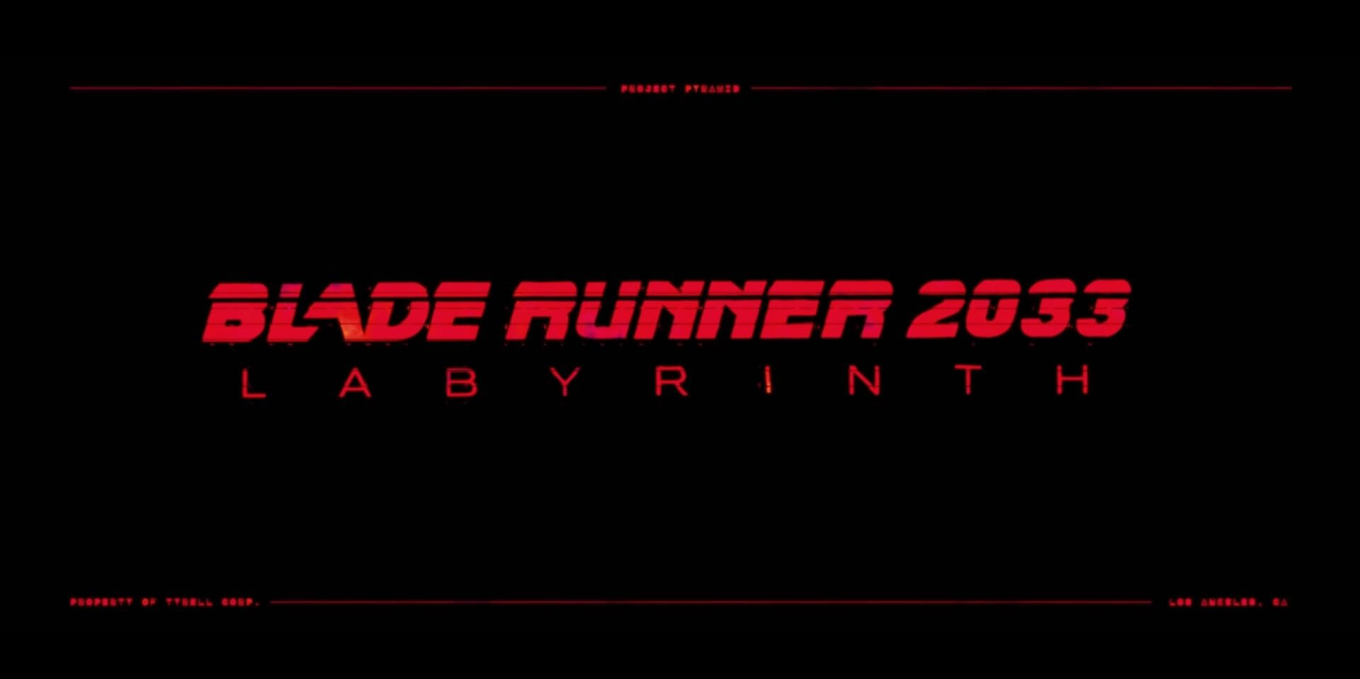 Blade Runner 2033: Labyrinth
