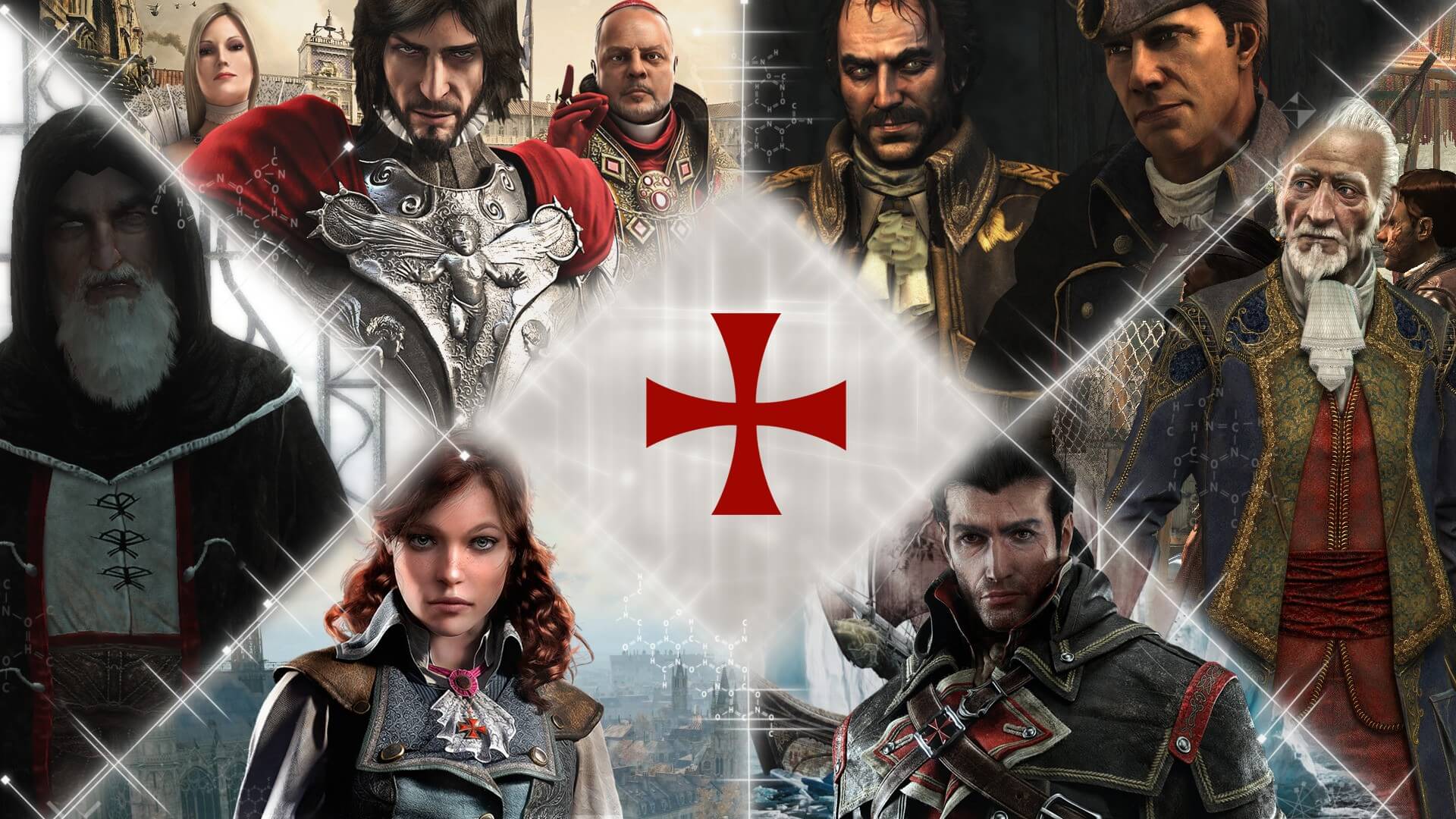 Assassin's Creed templomosok