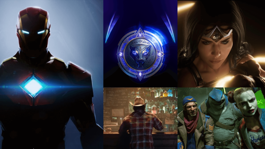 upcoming Marvel DC games