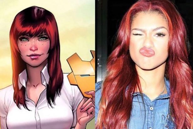 zendaya mary jane spider man mini