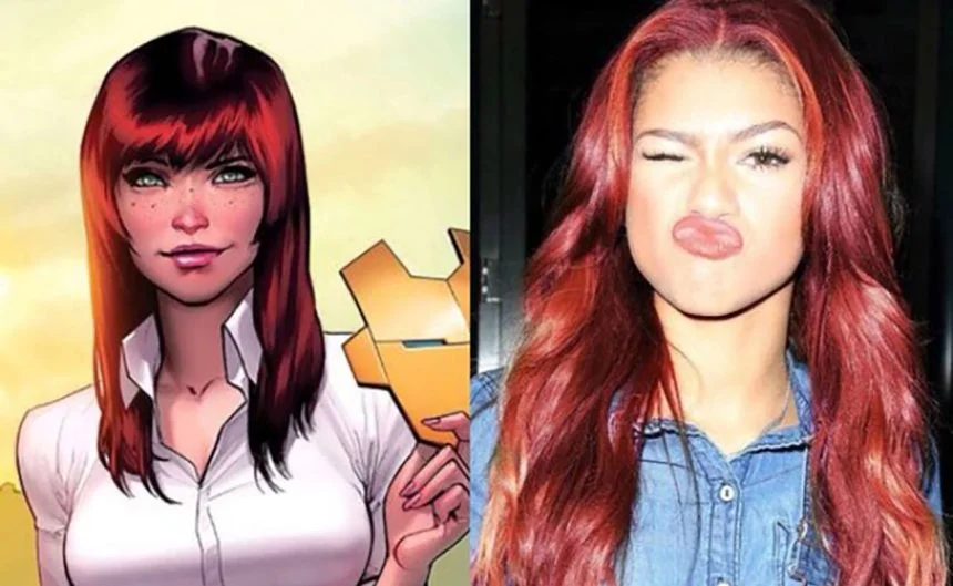 zendaya mary jane spider man mini