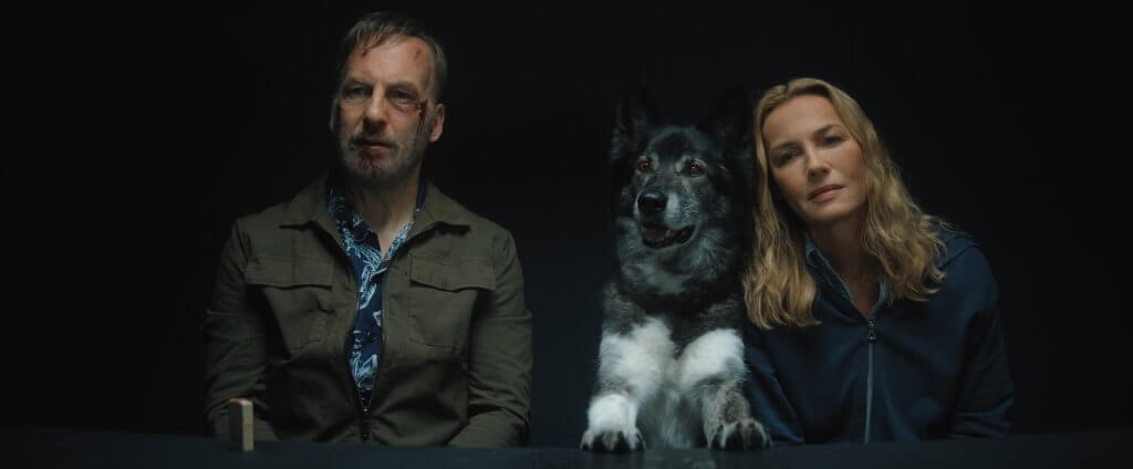 (from left) Hutch Mansell (Bob Odenkirk) and Becca Mansell (Connie Nielsen) in Nobody 2, directed by Timo Tjahjanto.