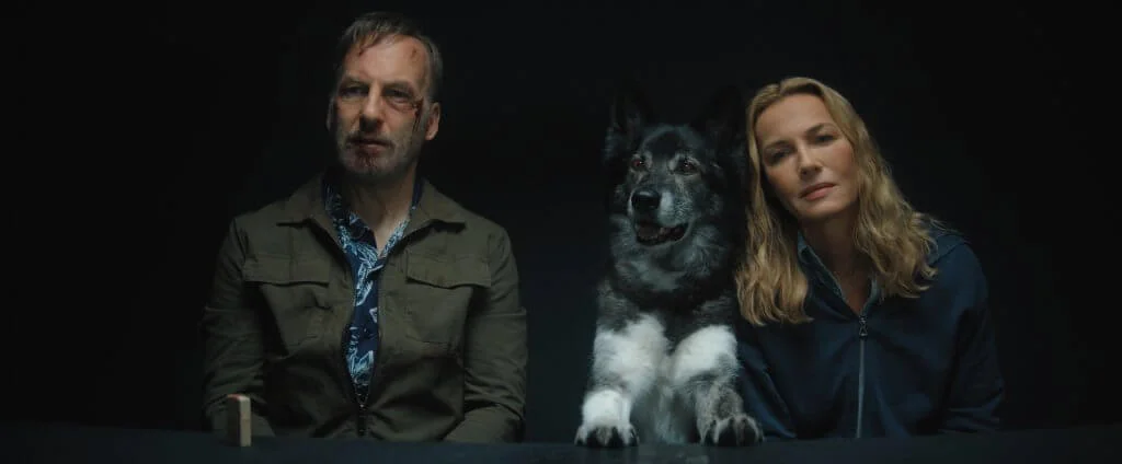 (from left) Hutch Mansell (Bob Odenkirk) and Becca Mansell (Connie Nielsen) in Nobody 2, directed by Timo Tjahjanto.