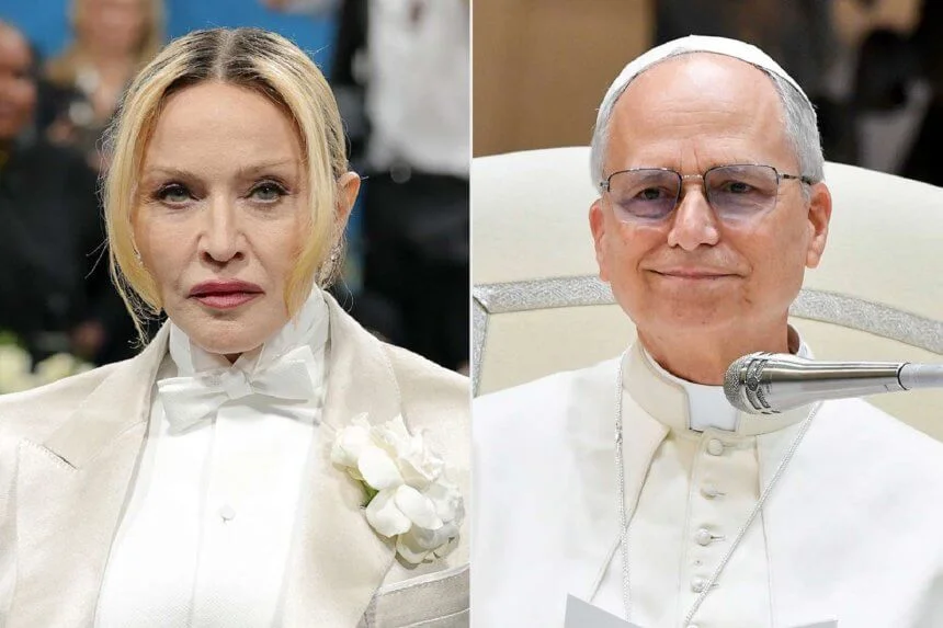 Madonna XIV. Leó pápa