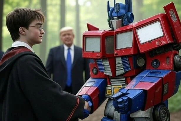 Harry Potter Transformers Trump