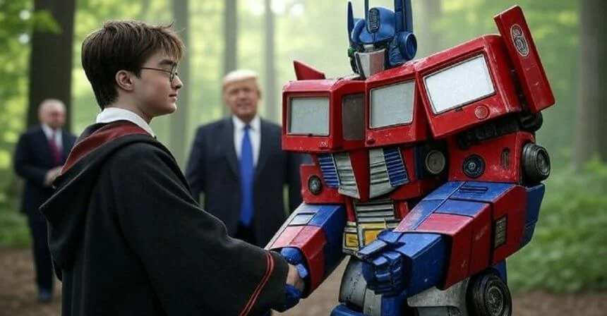 Harry Potter Transformers Trump