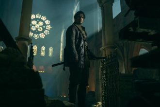 Henry Cavill és Karen Gillan a Hegylakó forgatásán: 16. században járunk 20 Highlander