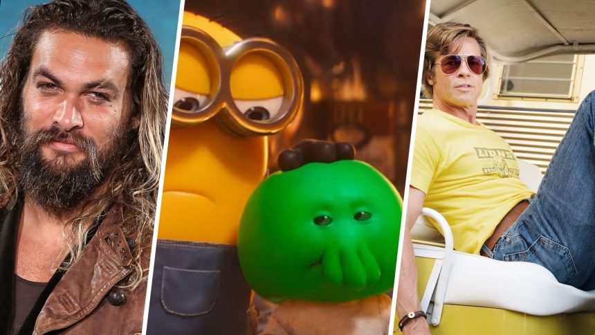 Jason Momoa vezeti a Helldivers-adaptációt, a minyonok szörnyekre vadásznak, Brad Pitt visszatért Cliff Booth csizmájában – #7 heti filmes hírösszefoglalónk 12 Filmes borító 7