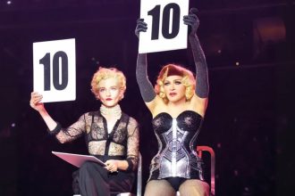 Madonna Julia Garner Celebration Tour