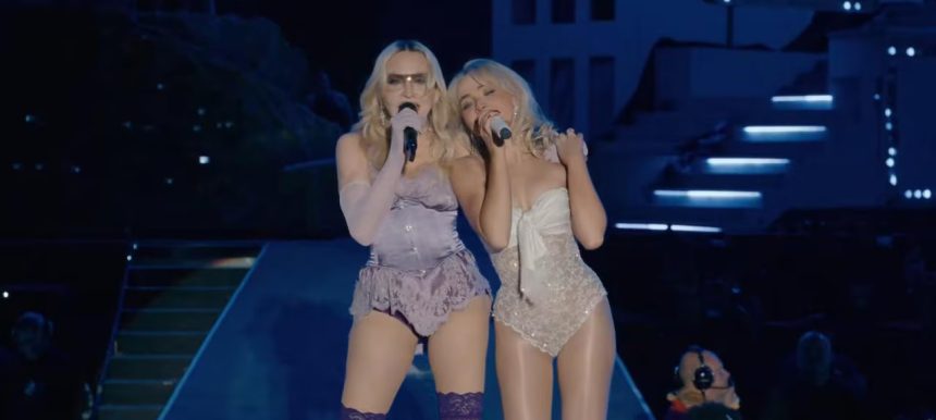 Madonna ellopta a show-t Sabrina Carpenter második koncertjén a Coachella 2026-on 11 Madonna Sabrina Carpenter