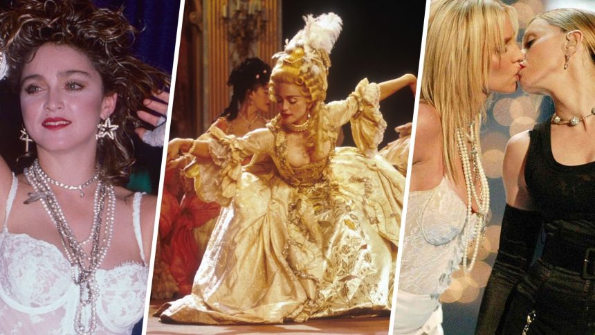 Madonna 10 legemlékezetesebb MTV VMA fellépése 11 Madonna MTV VMA